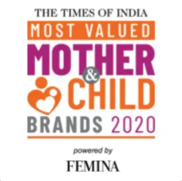 The Times of India Most Valued Mother and Child Brands 2020 award