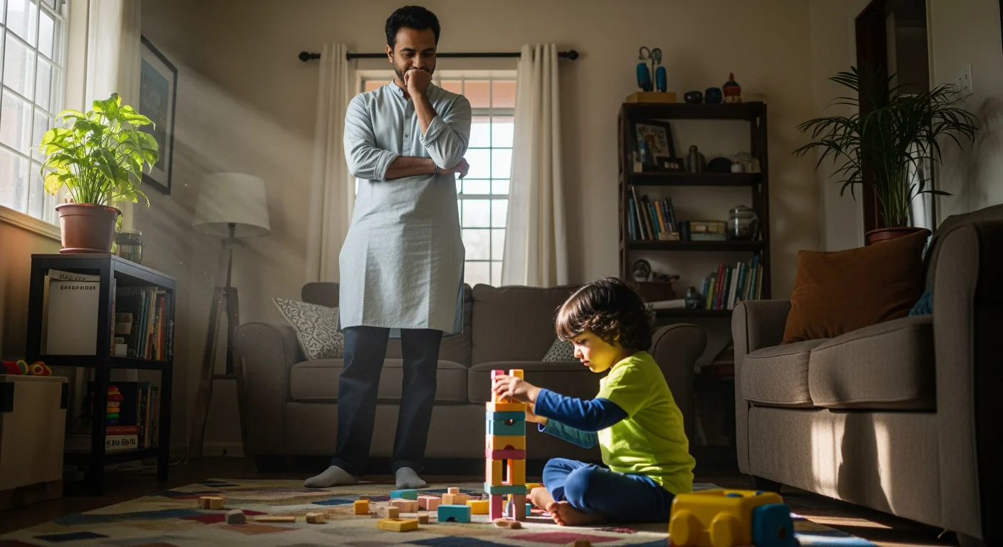 parent wondering is this just a phase or something more while observing child at play