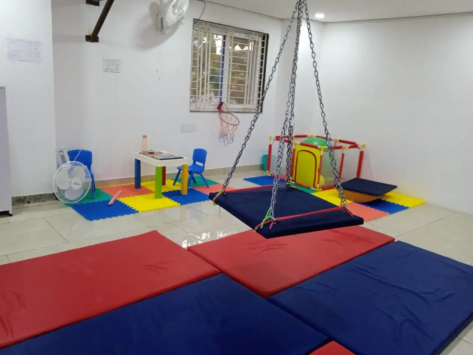 Children engaged in developmental activities