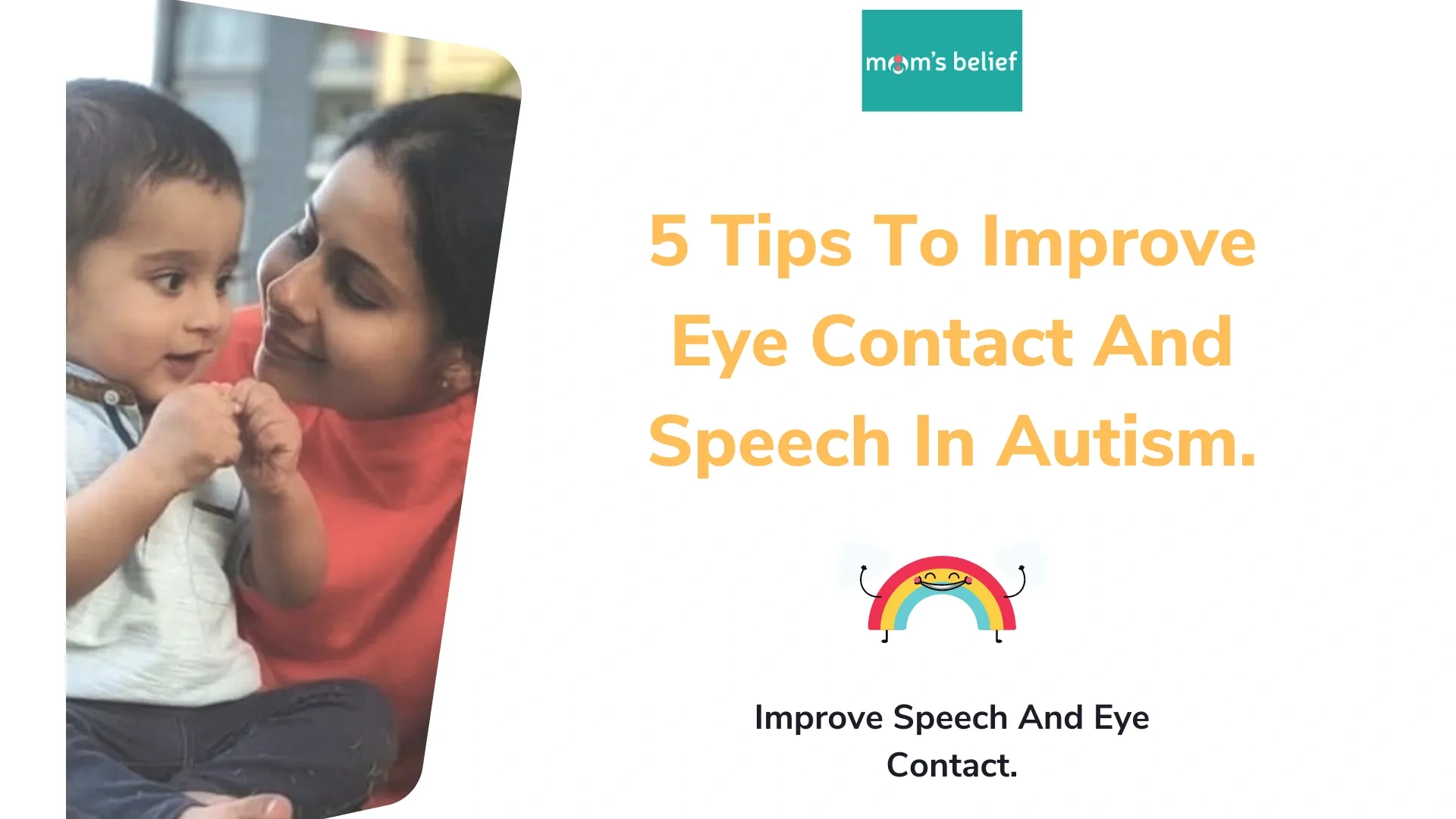 5 Tips to Improve Eye Contact and Speech in Autism