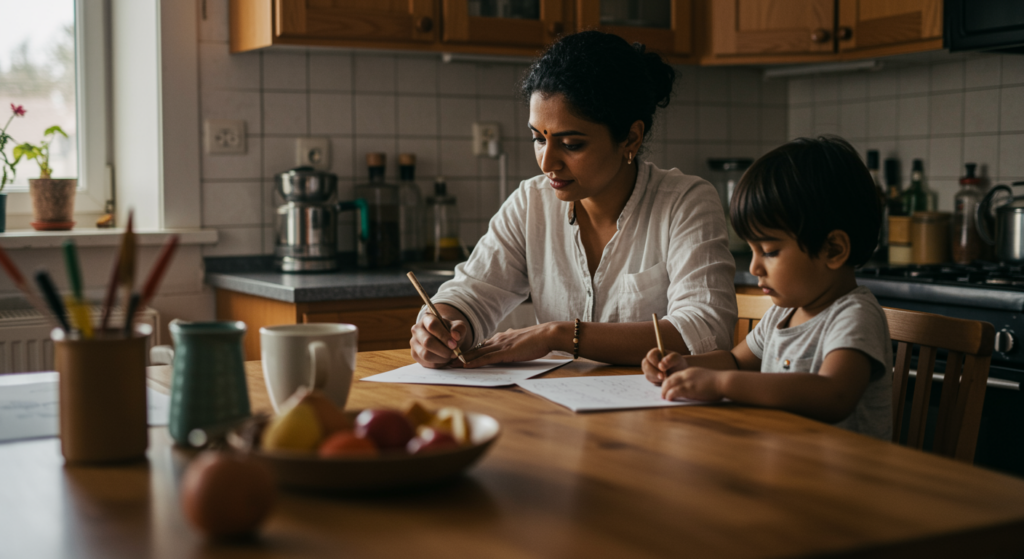 late child development concerns observed calmly at home